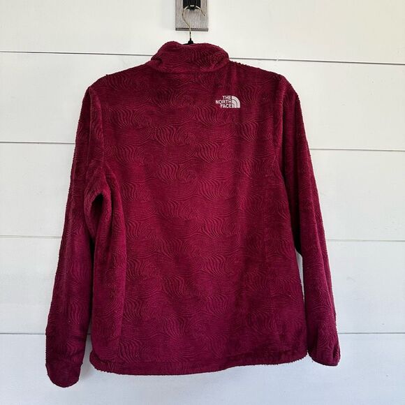 The North Face Women’s Maroon Small Osito Patterned Jacket - Picture 3 of 4